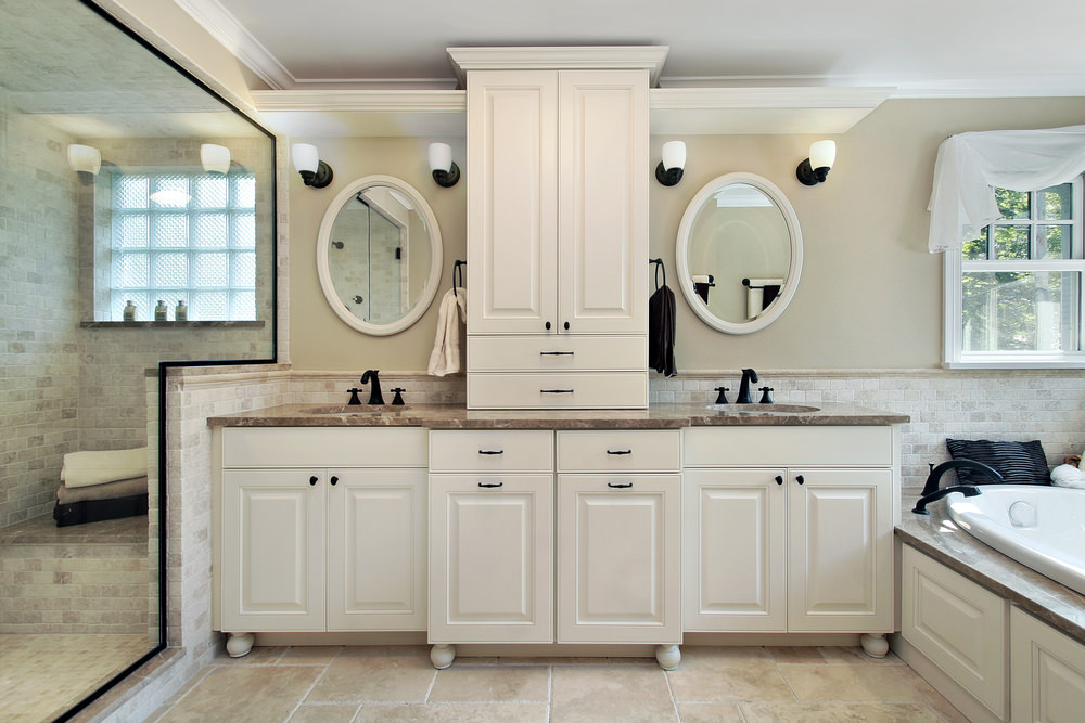 remodel with a double Bathroom Vanity